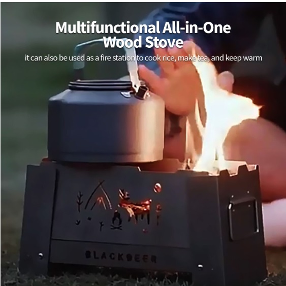 Blackdeer  Ultralight Titanium Stove  BD12216306