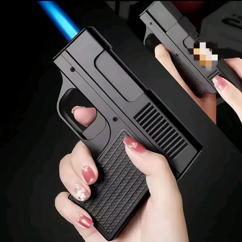 Kotak Rokok Korek Api Model Pistol 3