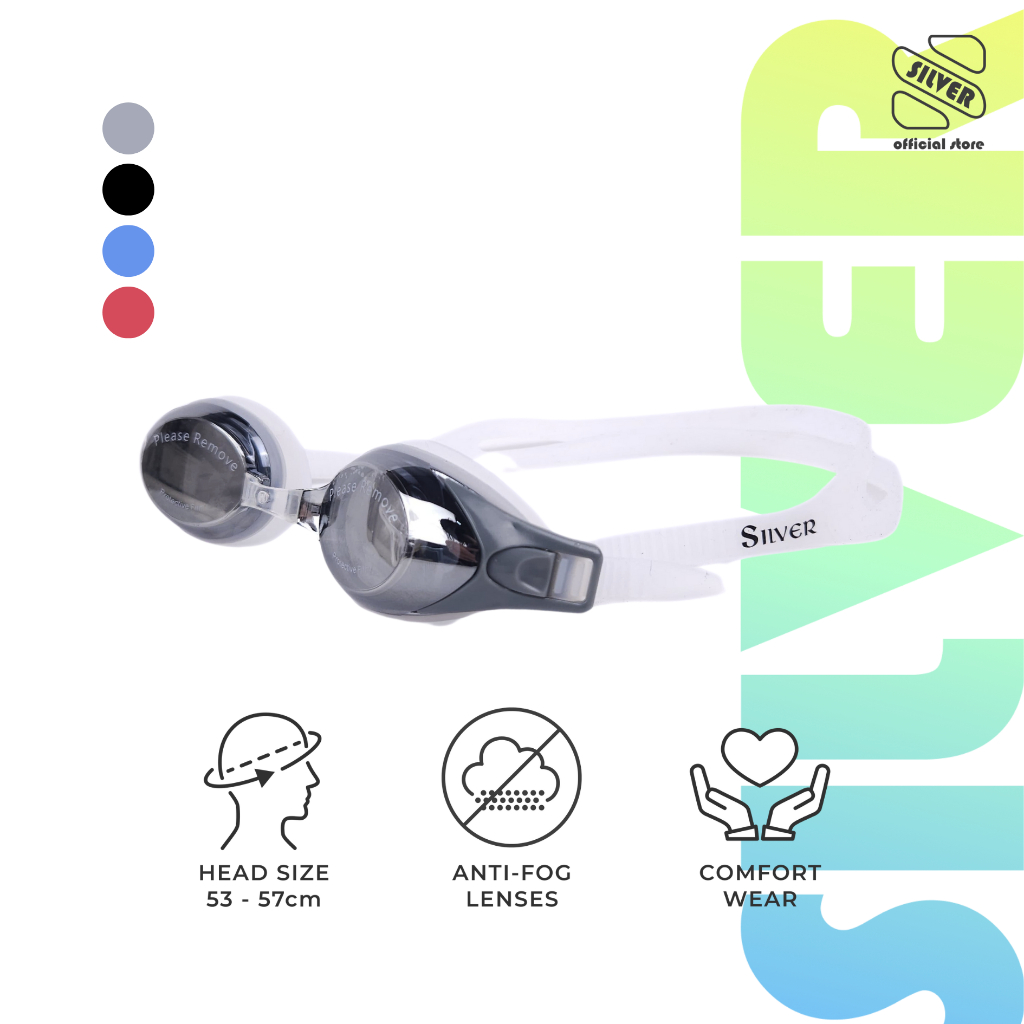 Silver Sports Silver Kacamata Renang Anak Tanggung Mirror Reflector  67269.9300M