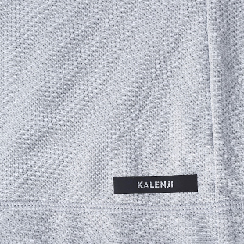 Decathlon Kalenji Baju Olahraga Lari Pria Dry Abu-Abu 3