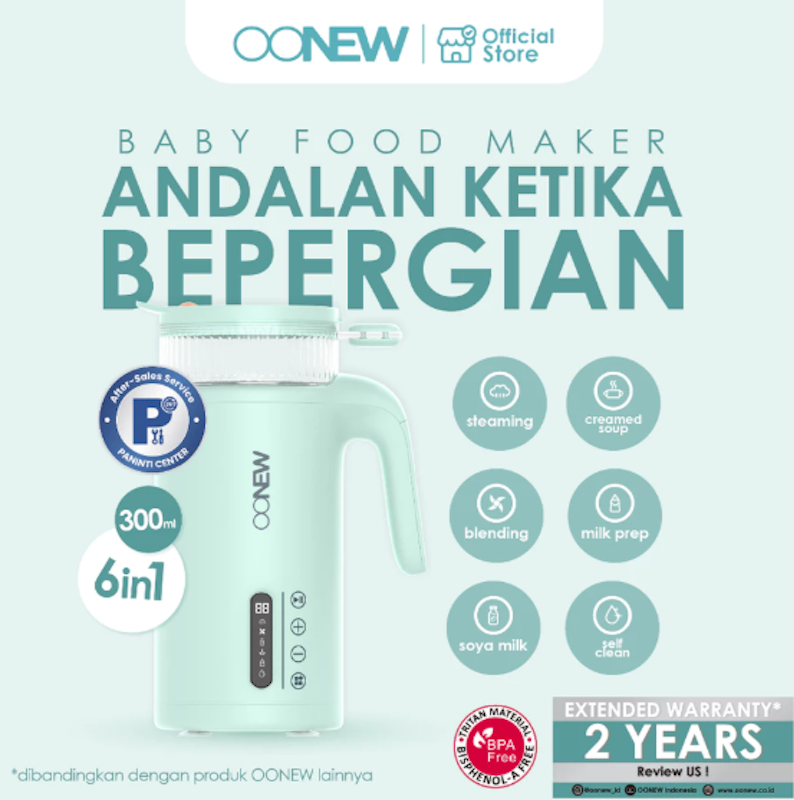 OONEW Baby Food Maker Soya Series 2