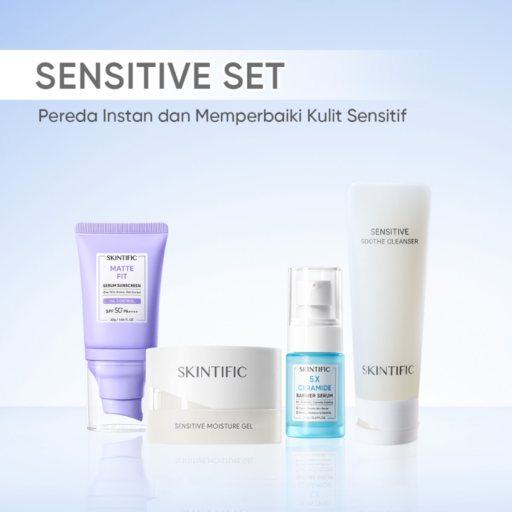SKINTIFIC Cosmetics SKINTIFIC 4PCS Sensitive Set