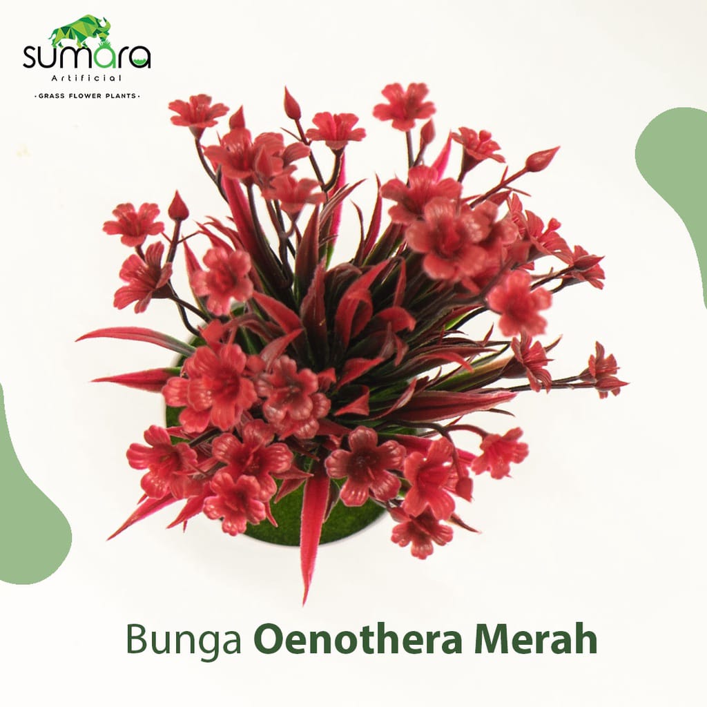 Sumara Artificial Bunga Sintetis Oenothera