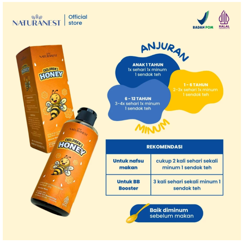 Naturanest Children's Honey 3