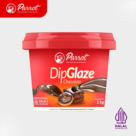 Multi Aneka Pangan Nusantara Parrot Dip Glaze Chocolate