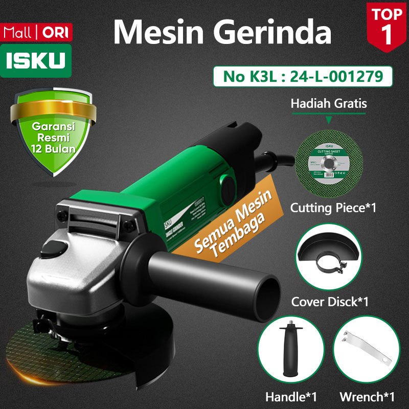 ISKU Mesin Gerinda 4