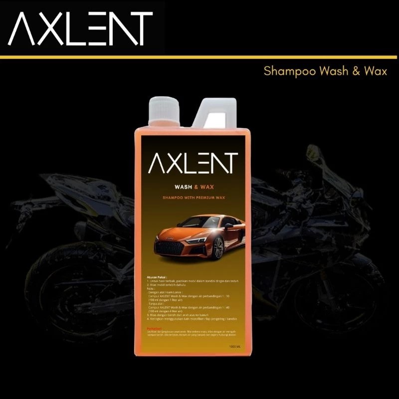  Axlent Wash and Wax 1 liter