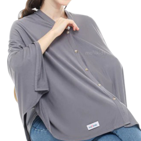 Malilkids Solid Series Nursing Cover 2in1 3