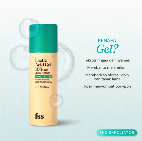 Pillar Brite Care For Skin's Sake FSS Lactic Acid Gel 10%