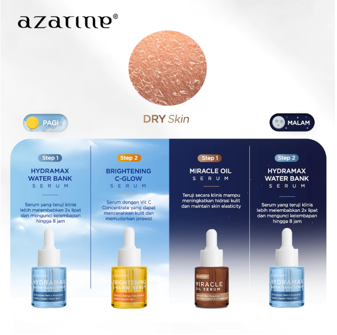 Wahana Kosmetika Indonesia Azarine® Hydramax Waterbank Serum