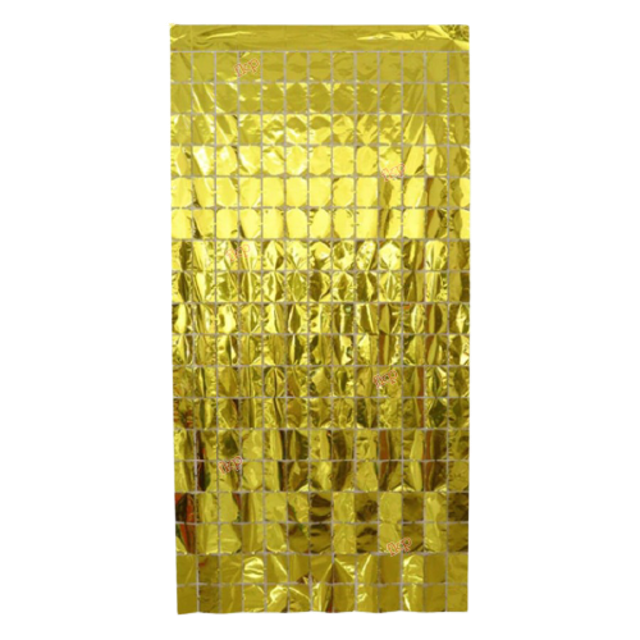 Tirai Foil  Kotak Metalik 1