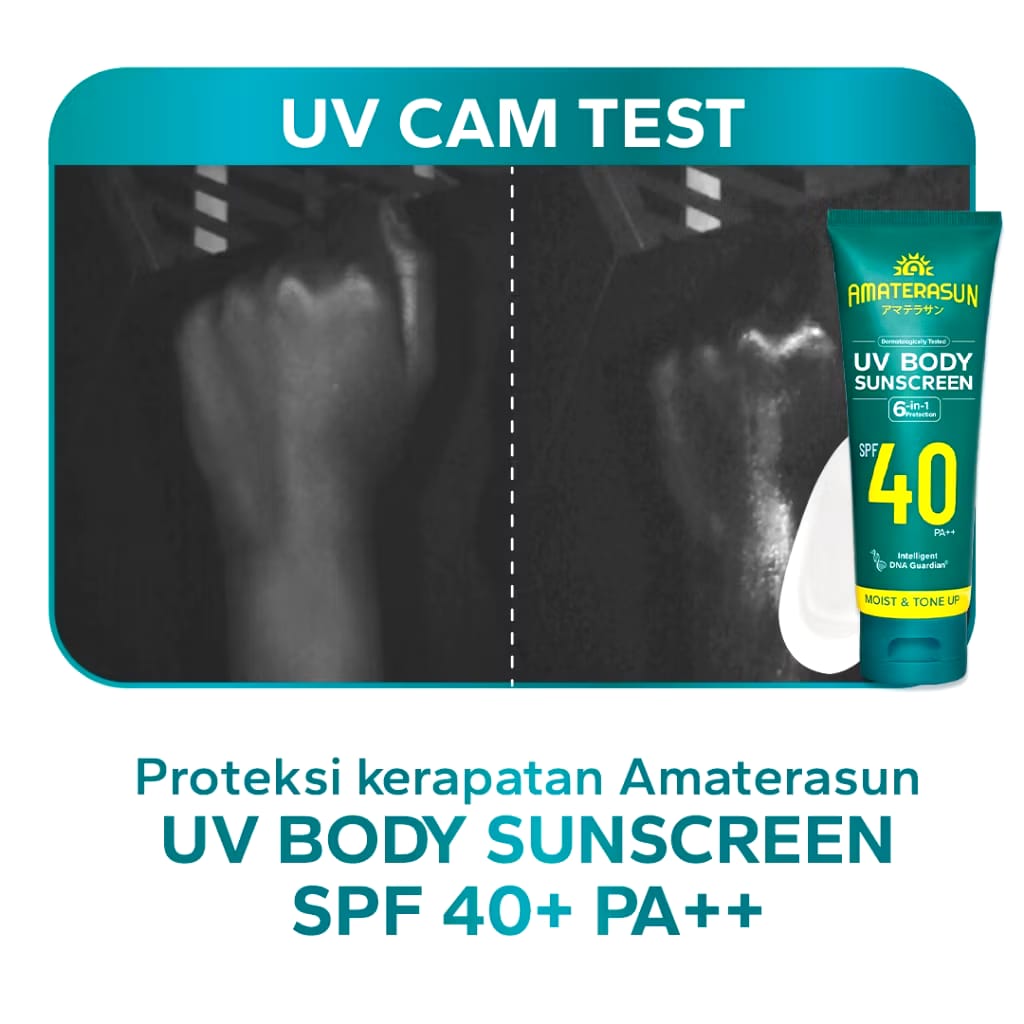 Royal Pesona Indonesia AMATERASUN UV Body Sunscreen SPF 40 PA++