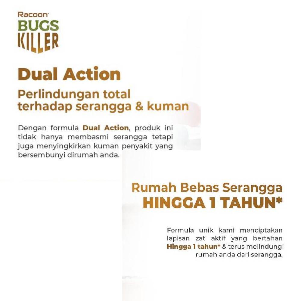 Solusi Simpel Indonesia Racoon Bugs Killer 