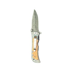 ALLTREK Pisau Lipat Camping Tribal A Survival Folding Knife
