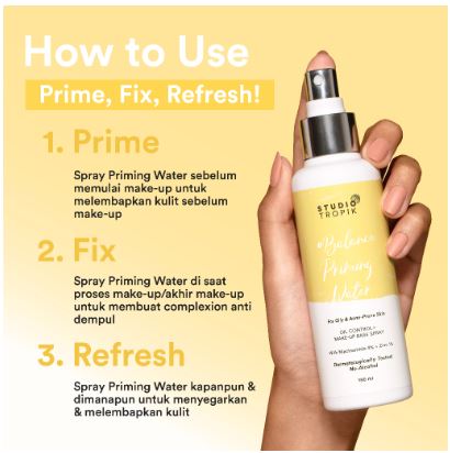 Parvis Magna Jaya Studio Tropik Balance Priming Water