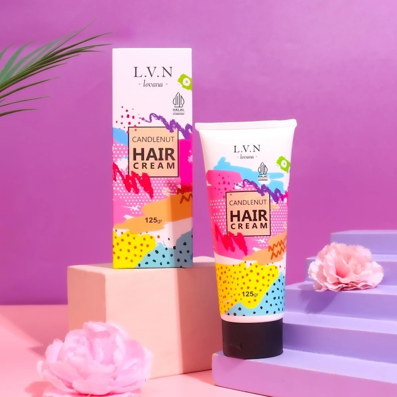 Lovana Candlenut Hair Cream 3