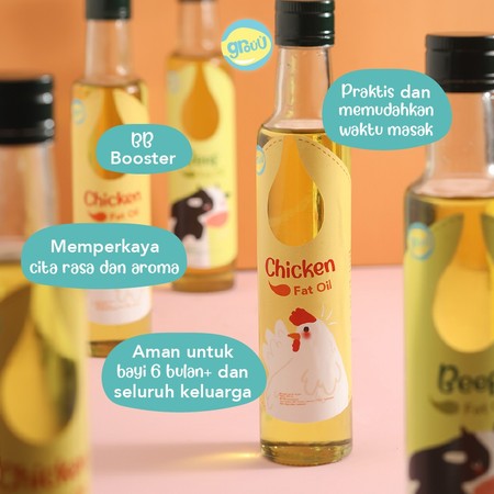 Menggapai Bintang Angkasa Grouu Chicken Fat Oil 