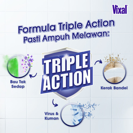 Unilever Indonesia Vixal Ekstra Kuat Triple Action