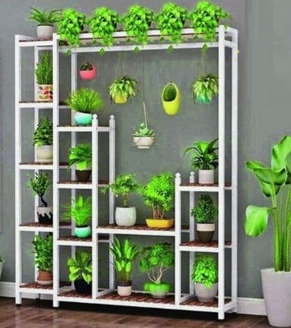 Rak Bunga Jumbo Kayu Solid