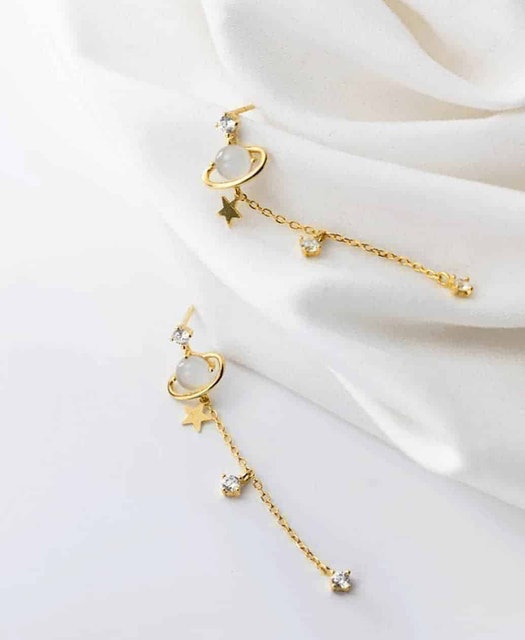 Saturn Earring ｜ E0010