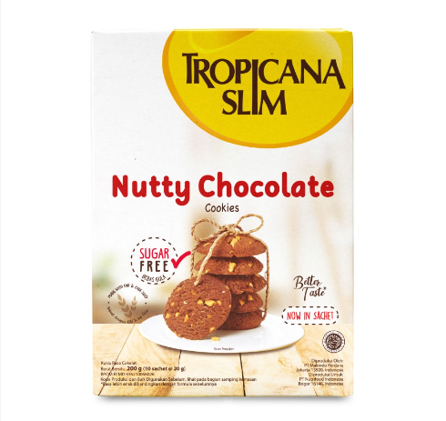 Nutrifood  Tropicana Slim Nutty Chocolate Cookies