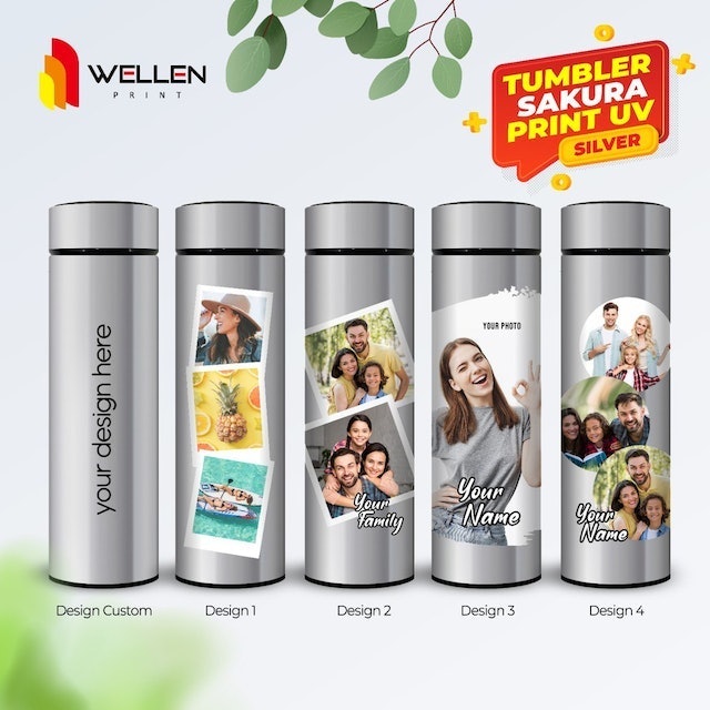 Tumbler Sakura Print Custom 4