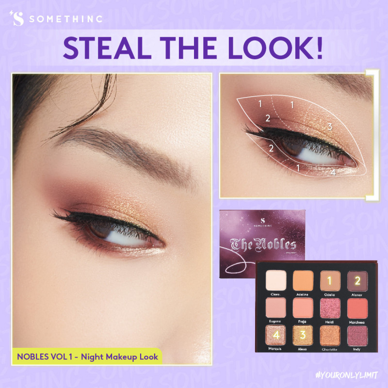 Royal Pesona Indonesia SOMETHINC THE NOBLES Eyeshadow Palette - Volume 1