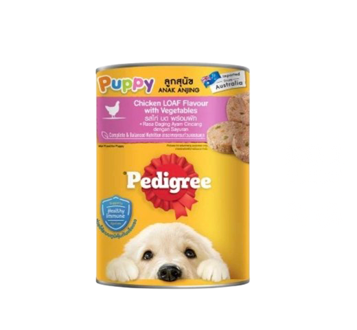 Pedigree Puppy Chicken Loaf Flavour with Vegetables