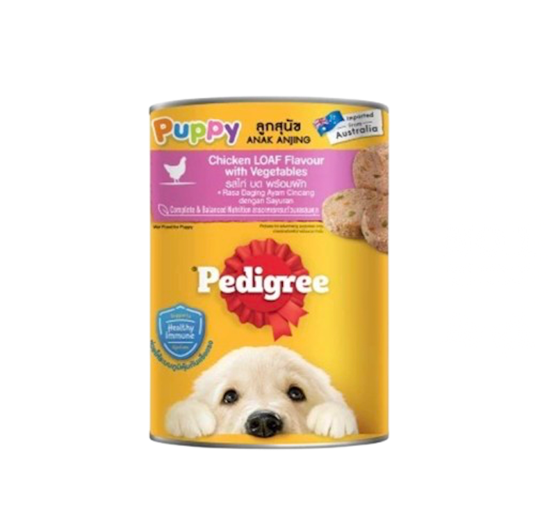 Pedigree Puppy Chicken Loaf Flavour with Vegetables 1