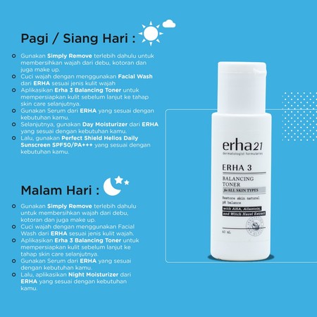 Erha Clinic Indonesia ERHA 3 Balancing Toner 