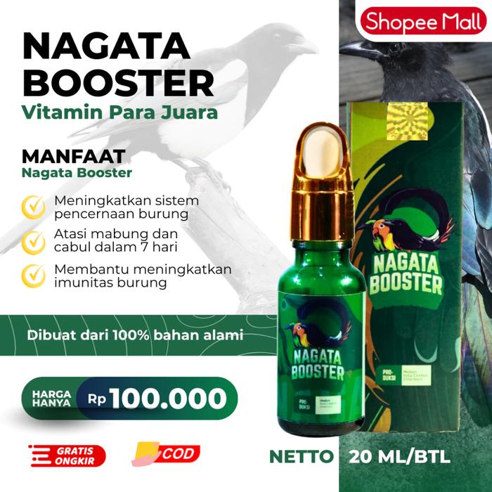  Nagata Booster Vitamin Burung