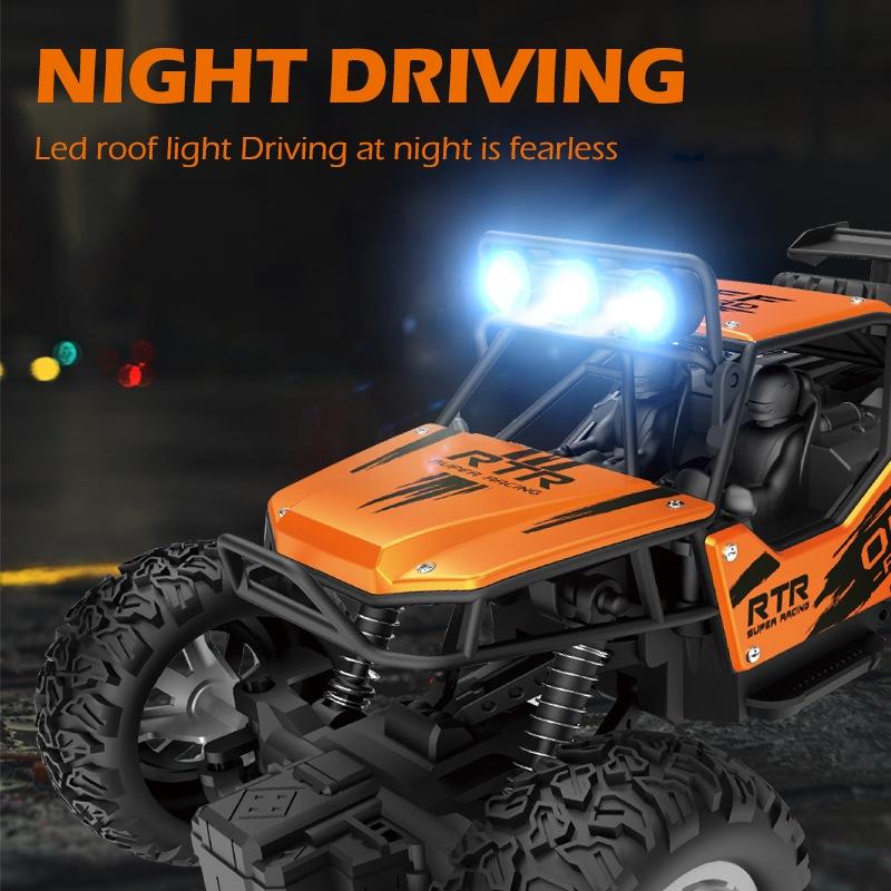  BABYCOLOR Offroad RC Rock Crawler Alloy Climbing Car Charger with Spray