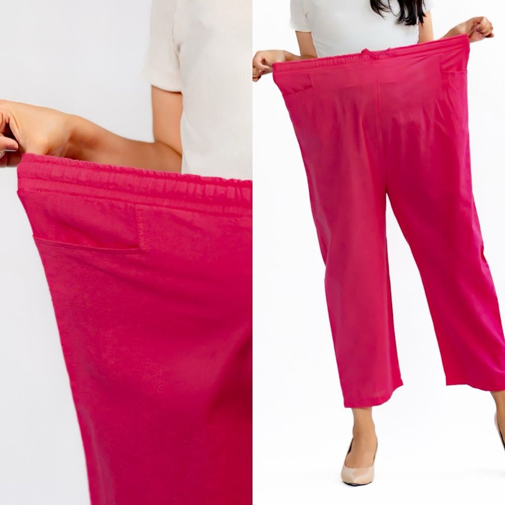  Bajuboo Yomi Baggy Pants Linen Rami Premium