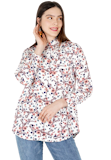 10 Rekomendasi Kemeja Motif Bunga untuk Wanita Terbaik 4