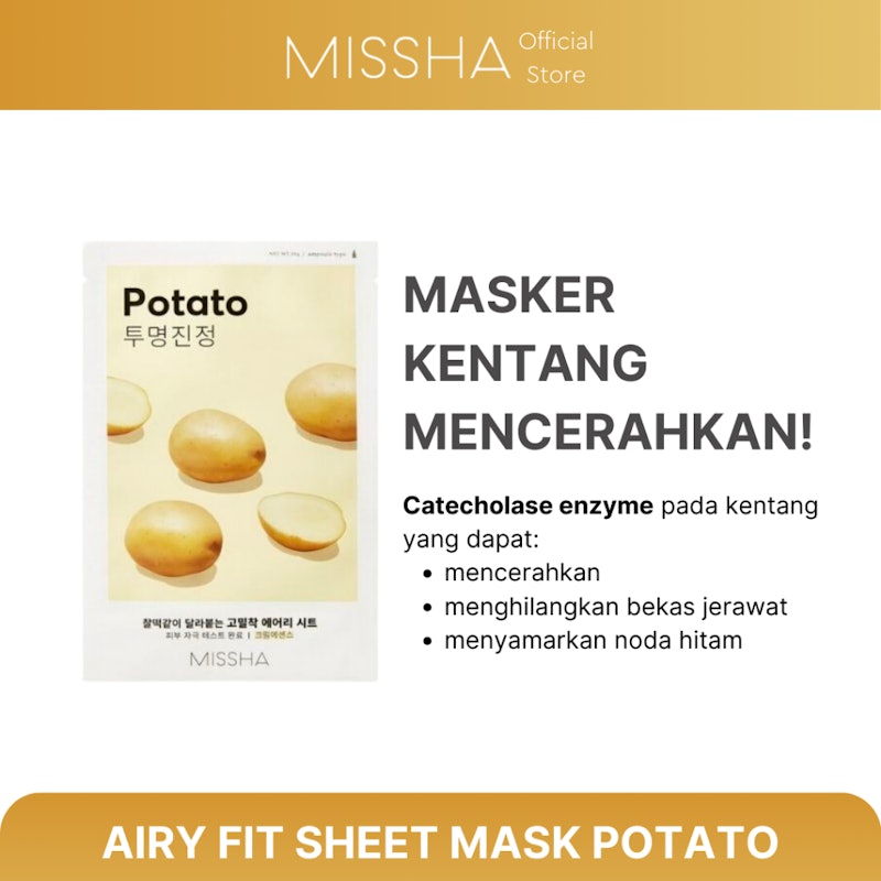 Airy Fit Sheet Mask Potato 2