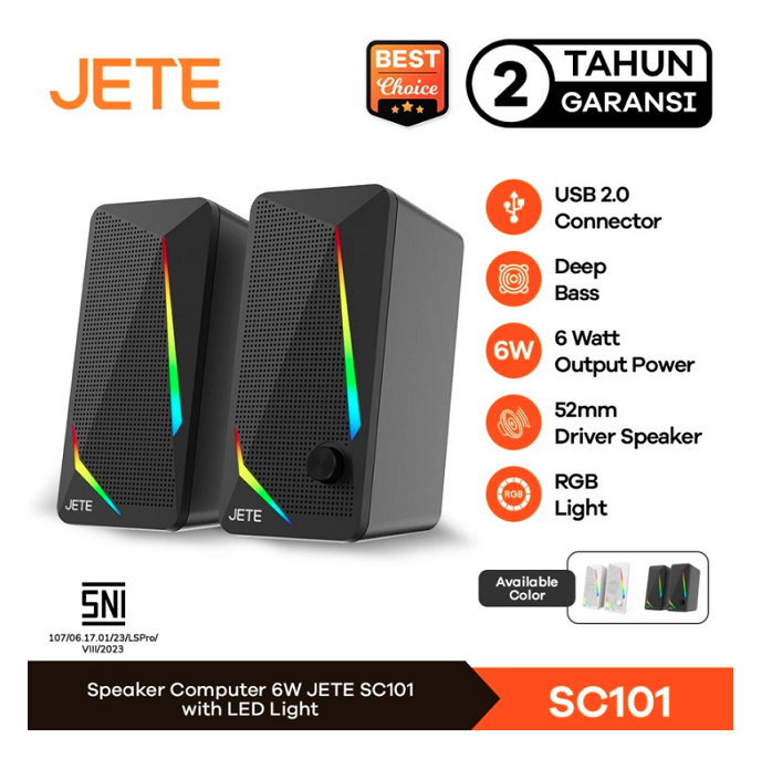 JETE Tenaga Indonesia JETE Speaker PC SC101
