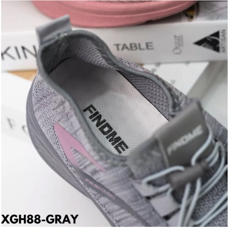 FINDME Sneakers Clara XGH88 Gray 4