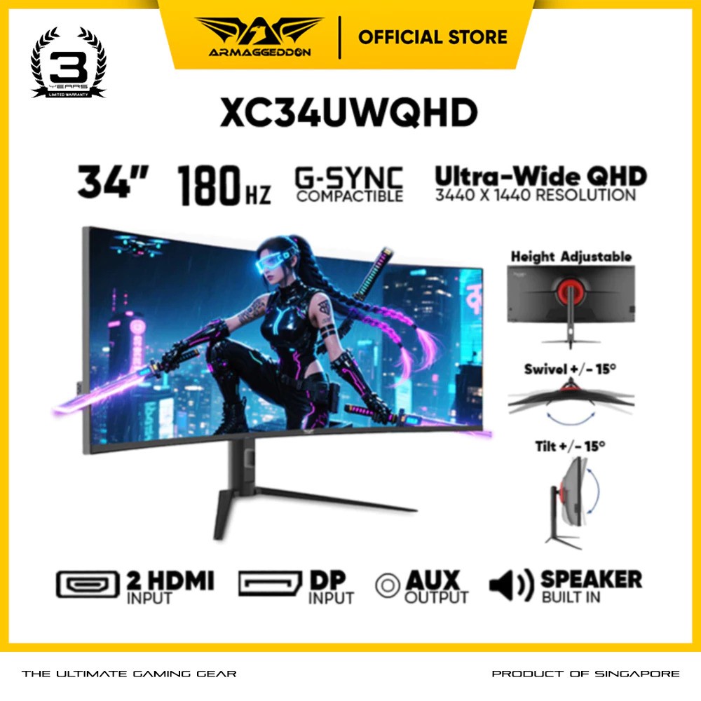Armaggeddon Monitor Gaming 5