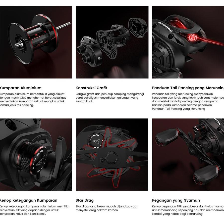 Eposeidon Outdoor Adventure KastKing Brutus Baitcasting Reel