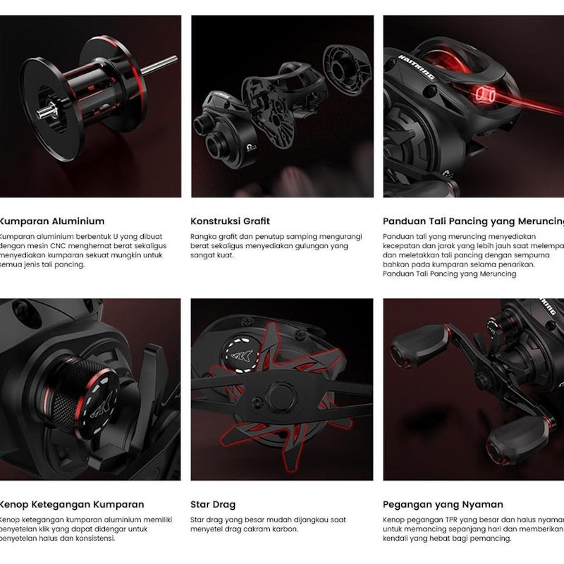 Brutus Baitcasting Reel 3