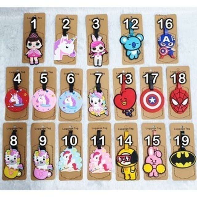 Travel Luggage Tag Aneka Karakter 2