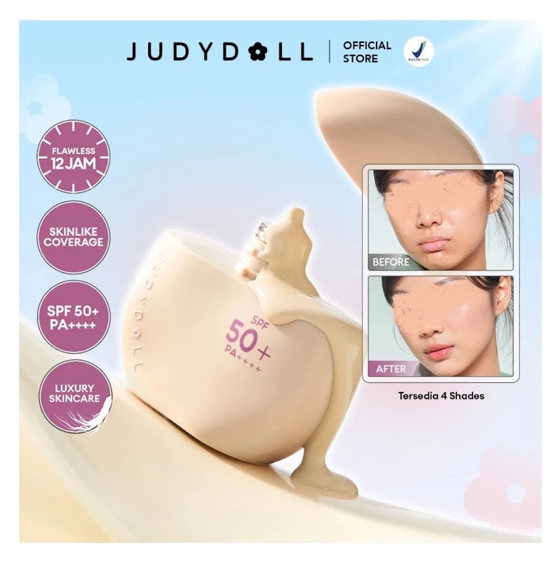 Judydoll Tinted Sunscreen SPF 50+ PA++++ 02 Ivory 3