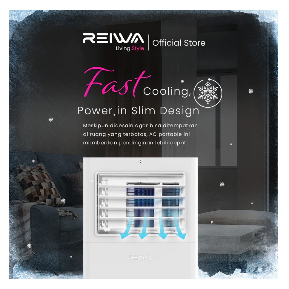 Caturaga Tiara Persada Reiwa Portable AC CP-0901RB