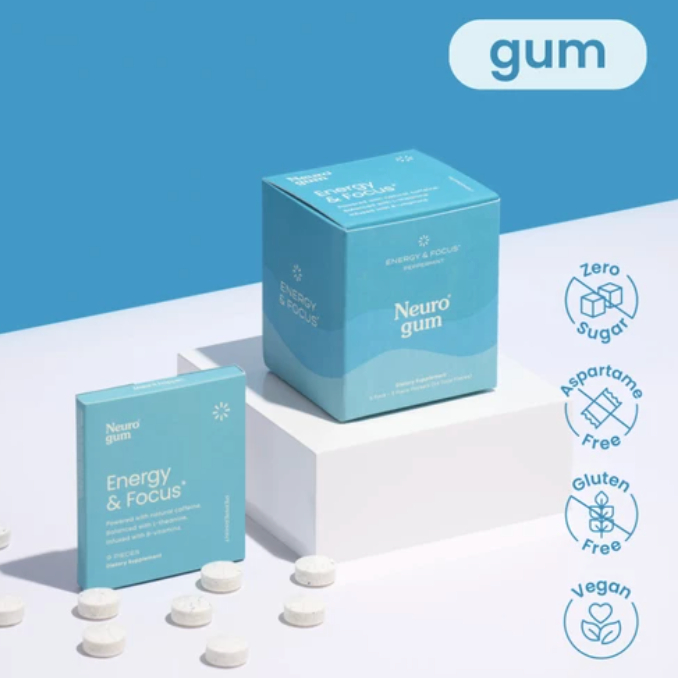 NeuroGum Neuro Gum Energy & Focus Peppermint