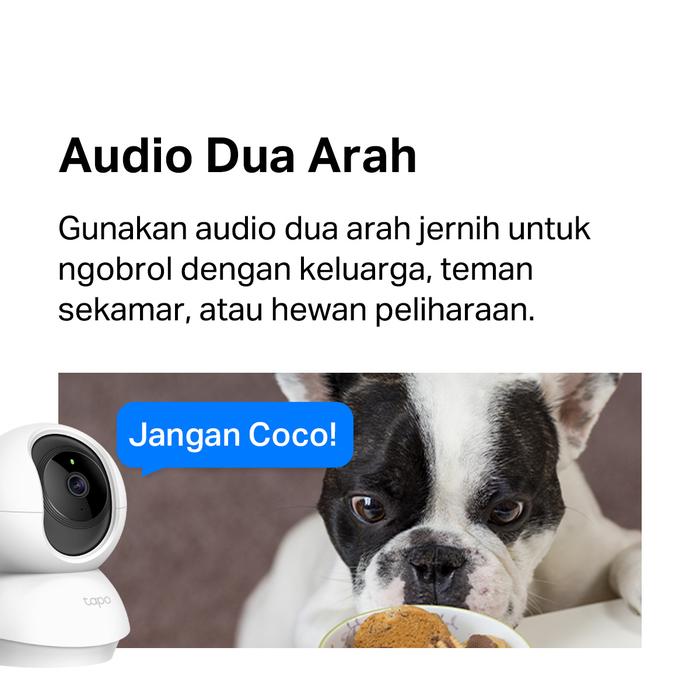 TP-Link Indonesia Tapo Pan/Tilt Home Security Wi-Fi Camera C200 