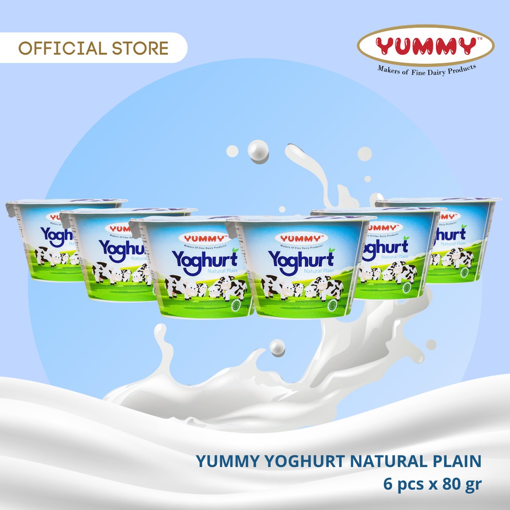 Yummy Food Utama Yummy Yoghurt Natural Plain