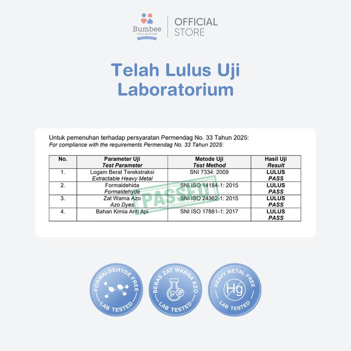 Perdana Sukses Makmur Bumbee Collection Elephant Stroller Pad 3 in 1