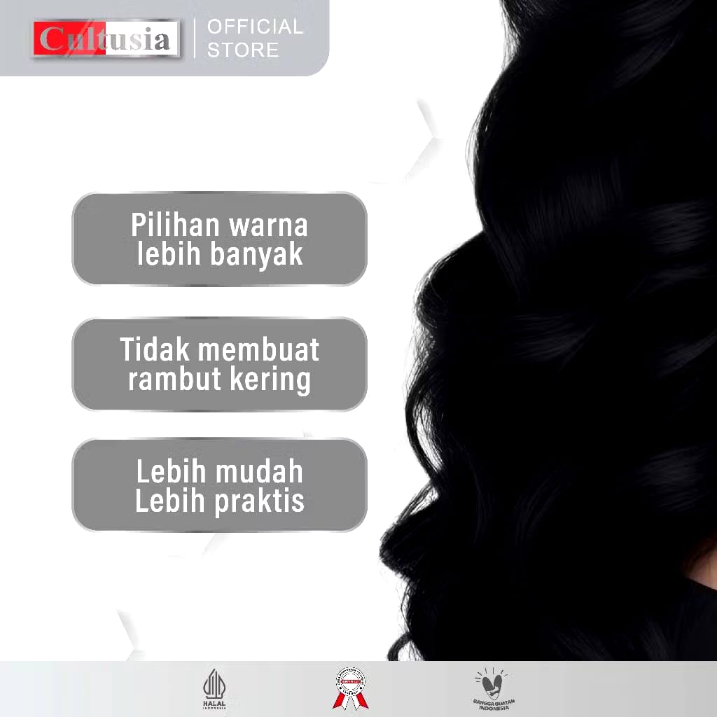 Anugerah Familindo Utama Cultusia Hair Color Black 2/0