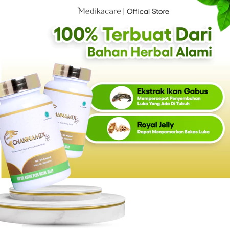 Medika Mulya Utama Channamix (Ekstrak Ikan Gabus Plus Royal Jelly)