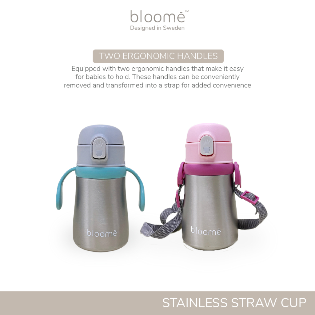 Bloome Baby Indonesia bloomē Stainless Training Straw Cup